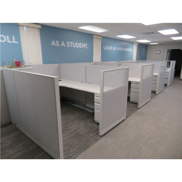 White Cubicle Sections (11)