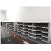 Image 1 : 4-Grey and Black Office Mail Cubby - 4 X $