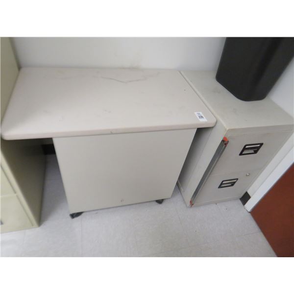 Printer Stand and 2 Drawer Cabinet