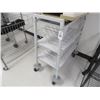 Image 1 : 2 Shelf Portable File Cart