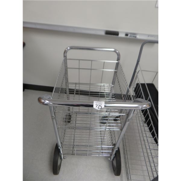 4 Wheel 2 Bin Transport Cart