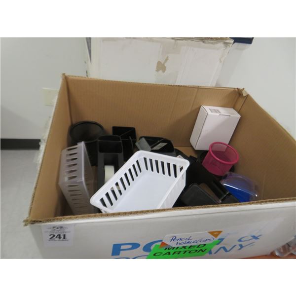 Lot of Desk Organizers