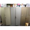 Image 1 : 3-Metal 3' x 6' 18" Deep Storage Cabinet - 3 X $