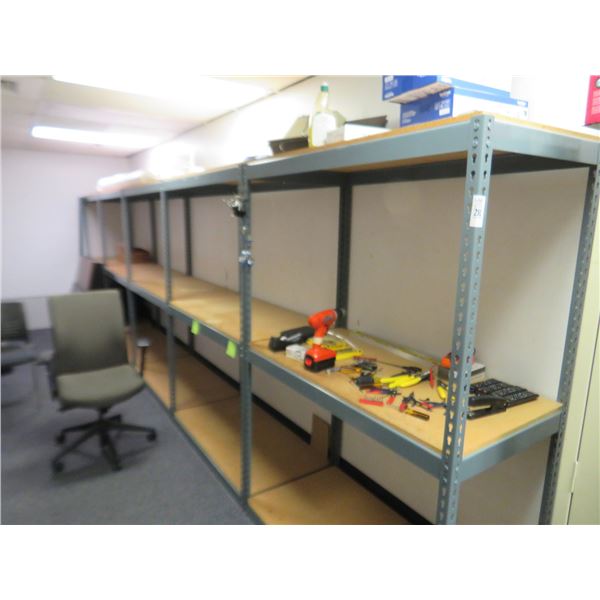6-Metal Storage Racks - 6 X $
