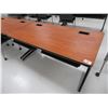 Image 2 : 10-Black/Cherry Work Tables - 10 X $