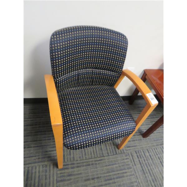 4-Dot Fabric Armchairs - 4 X $