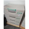 Image 1 : Sterilite 4 Drawer Chest w/Medical Supplies