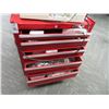 Image 1 : Waterloo Red 5 Drawer Rolling Chest w/Medical Supplies