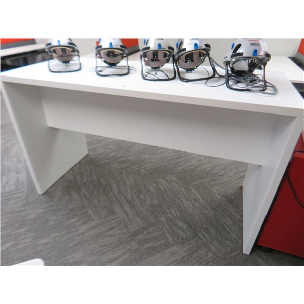 2-White 6' Hightop Work Table - 2 X $