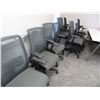 Image 3 : 17-Grey/Black Secretarial Armchairs - 17 X $