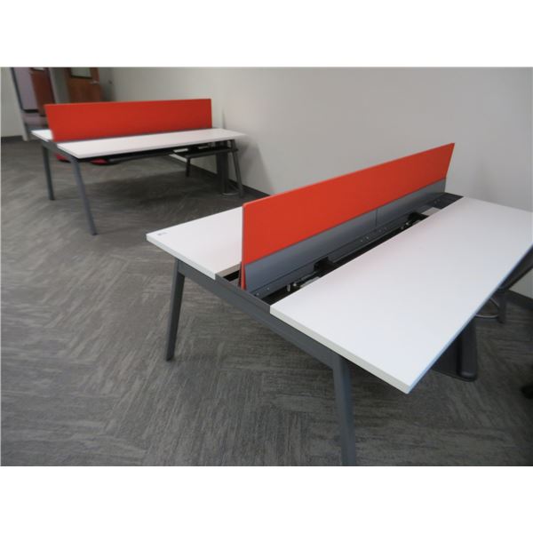5-Double Sided Electric 5' x 6' Work Tables - 5 X $