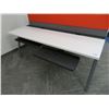 Image 3 : 5-Double Sided Electric 5' x 6' Work Tables - 5 X $