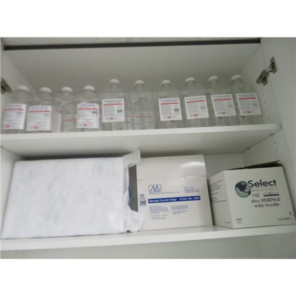 Sponge Bags, Water Bottles