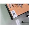 Image 2 : 4-Oak Top Black Base Rolling Work Tables - 4 X $