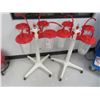 Image 1 : 2-Cardinal Health Medi-Vac 4 Bin Cart - 2 X $