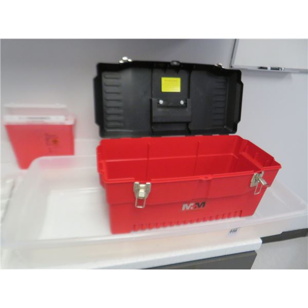 Plastic Toolbox and Bin