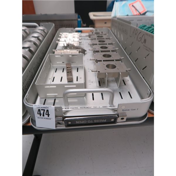 Femoral Instrument Tray
