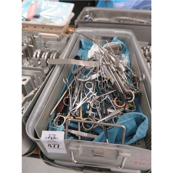 Bone Tray w/Surgical Tools