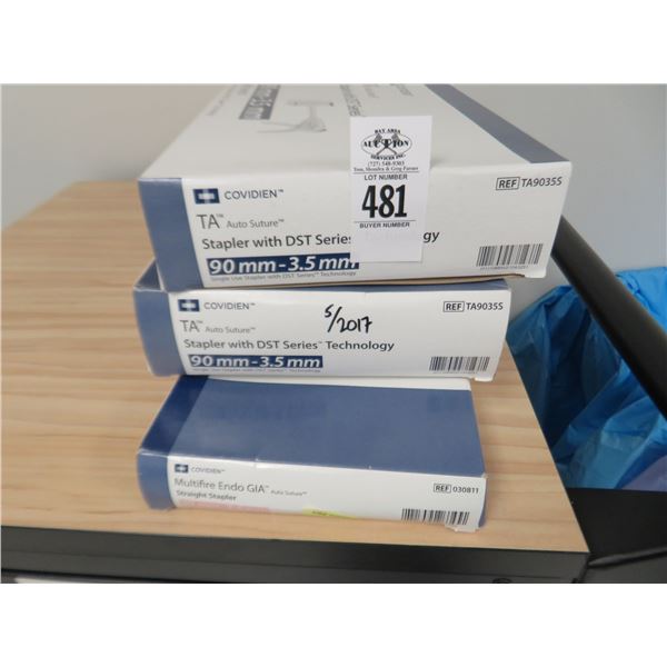 Cavidian Auto Suture Stapler & Straight Staplers (3)