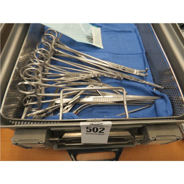 Bone Tray w/Surgical Tools