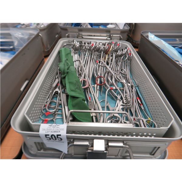 Bone Tray w/Surgical Tools