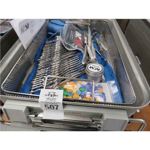 Bone Tray w/Surgical Tools