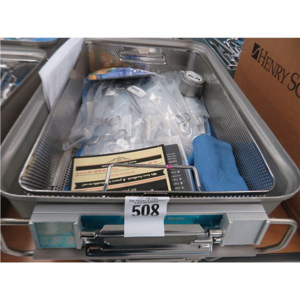 Bone Tray w/Surgical Tools
