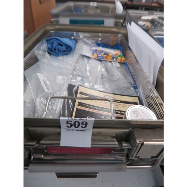 Bone Tray w/Surgical Tools