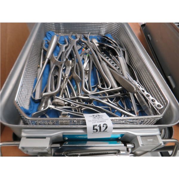 Bone Tray w/Surgical Tools
