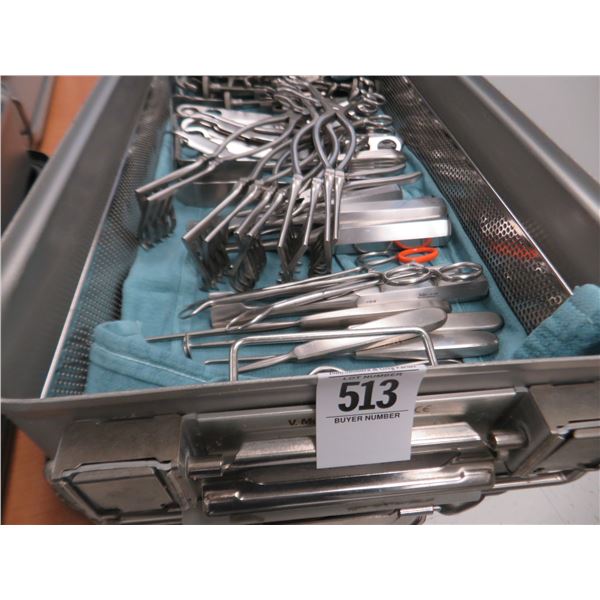 Bone Tray w/Surgical Tools