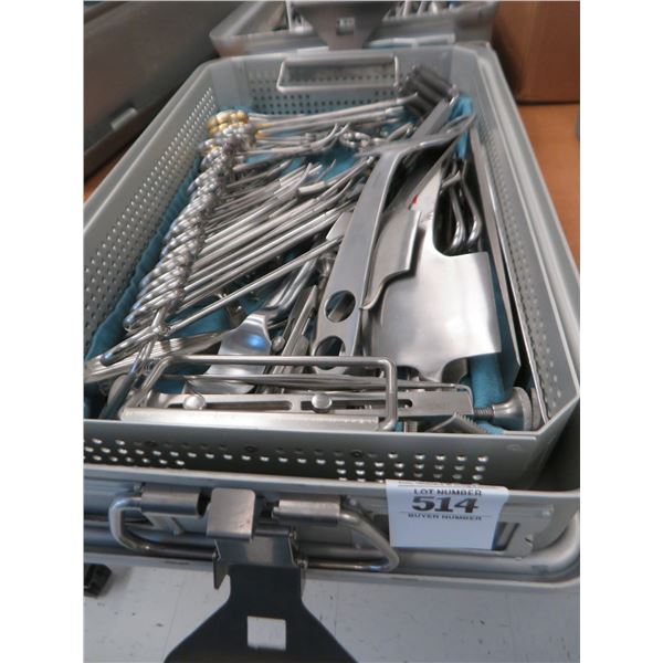 Bone Tray w/Surgical Tools