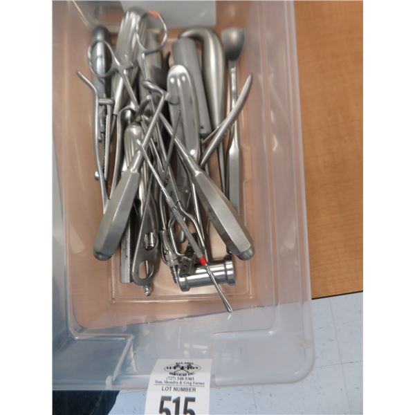 Bone Tray w/Surgical Tools