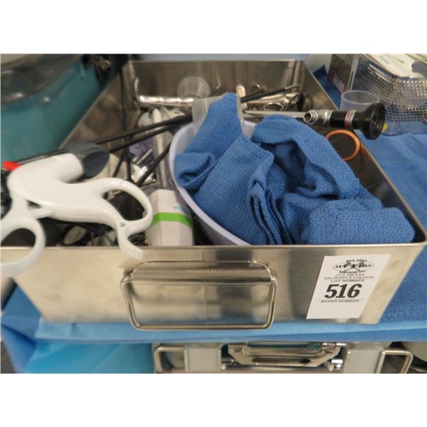Bone Tray w/Surgical Tools