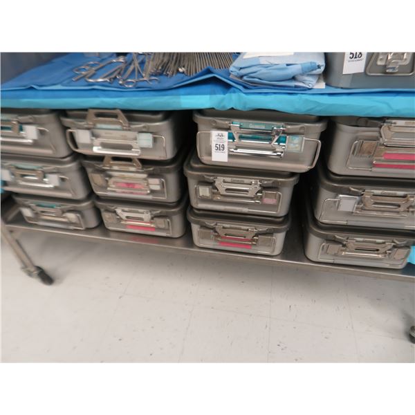 12-Genesis Medical Instrument Cases - 12 X $