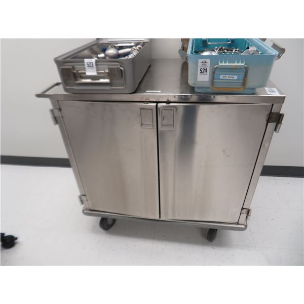 S/S Rolling Medical Cart/Cabinet