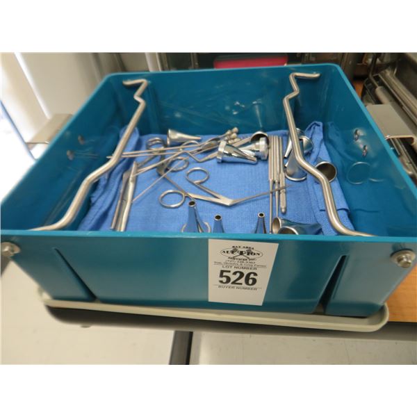 Bone Tray w/Surgical Instruments