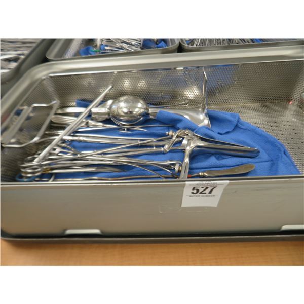 Bone Tray w/Surgical Instruments