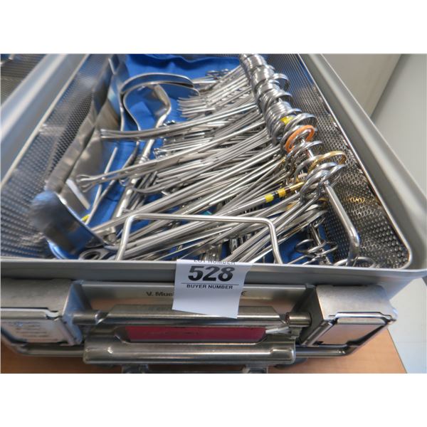 Bone Tray w/Surgical Instruments