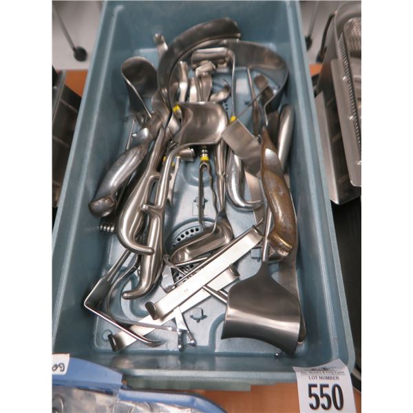 Bone Tray w/Surgical Tools