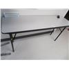 Image 1 : 2-Folding Slim Line Banquet Tables - 2 X $