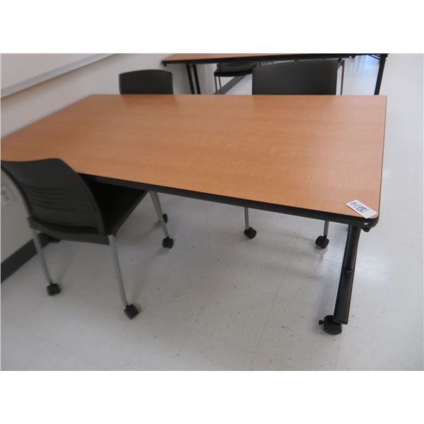 7-Rolling Mica Work Tables - 7 X $