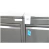 Image 2 : 3-Grey 4 Drawer Lateral Files - 3 X $