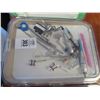 Image 1 : Bin w/Dental Instruments