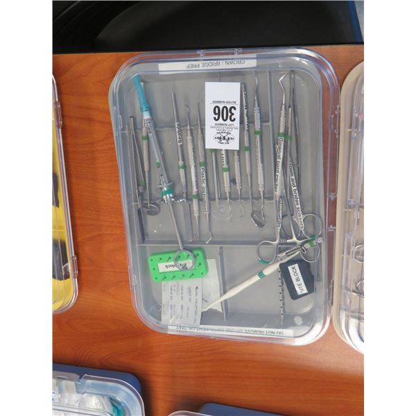 Bin w/Dental Instruments