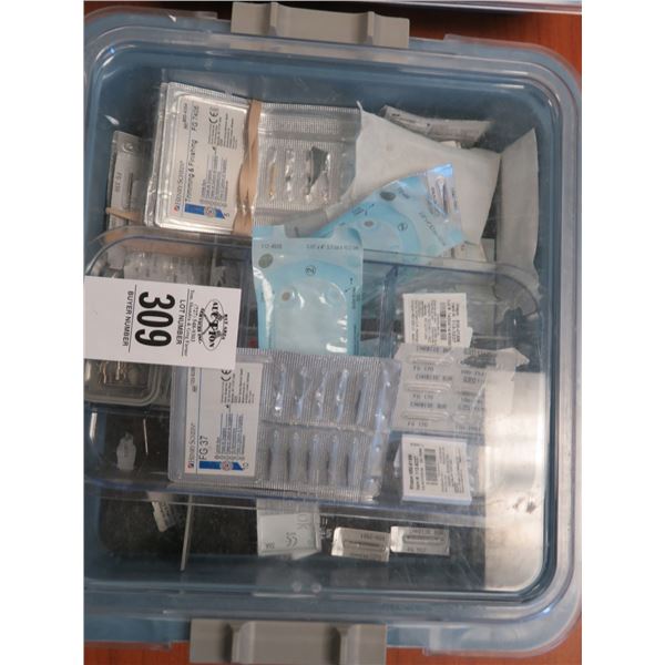 Bin w/Dental Instruments