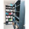 Image 1 : 3-Grey Metal 8' Bookcase - 3 X $