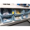 Image 1 : Bins (12) w/Asst. Dental Supplies