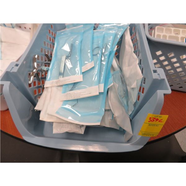 Bin w/Dental Instruments