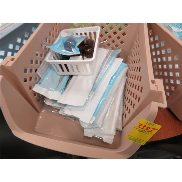 Bin w/Dental Instruments