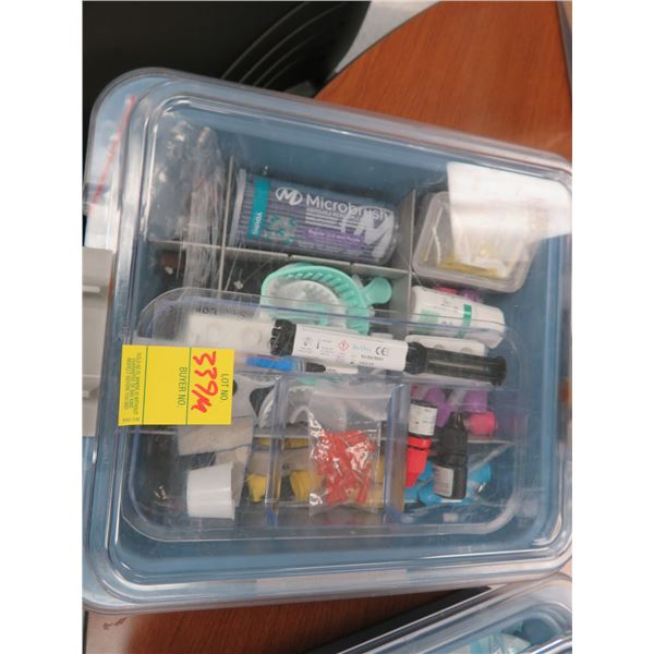 Bin w/Dental Instruments